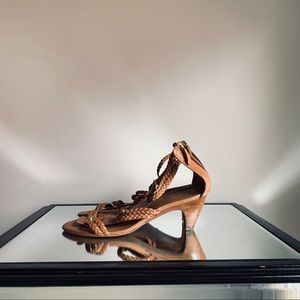 Franco Sarto Leila Tobacco Nubia heels